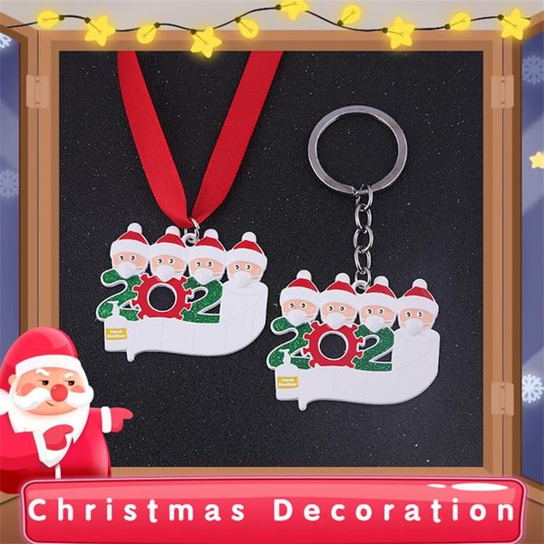 us stock quarantine christmas tree decoration keychains santa claus with mask hanging ornament toilet paper accessories family party
us stock quarantine christmas tree decoration keychains santa claus with mask hanging ornament toilet paper accessories family party