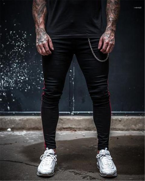 zipper mens casual брюки сплошные цвета мужские брюки карандаш мужской одежда тощий щитовые мужские дизайнерские брюки моды, Black
zipper mens casual брюки сплошные цвета мужские брюки карандаш мужской одежда тощий щитовые мужские дизайнерские брюки моды, Black