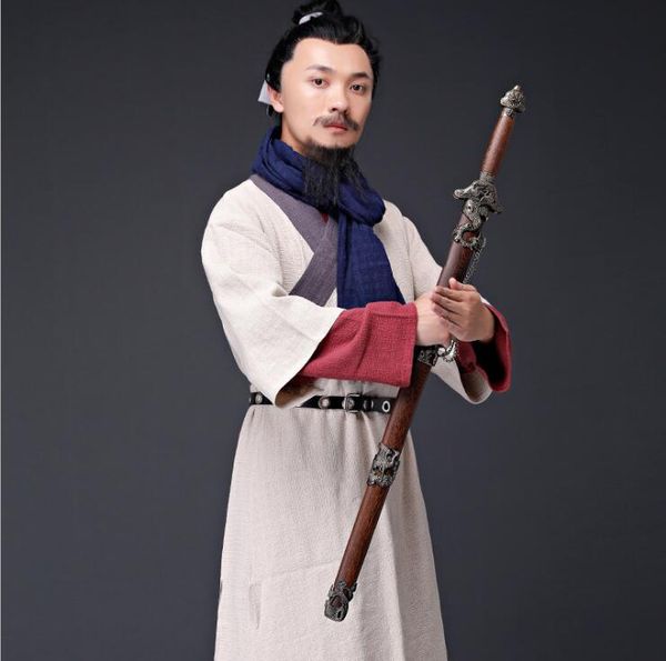 four famous works of outlaws of the marsh shuihu legend same style of hero song jiang ancient cotton and linen costume male martial, Red
four famous works of outlaws of the marsh shuihu legend same style of hero song jiang ancient cotton and linen costume male martial, Red