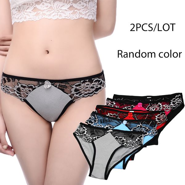 women's panties jacvion 2pcs/lot underwear women lace bikini briefs soft lingerie comfortable, Black;pink
women's panties jacvion 2pcs/lot underwear women lace bikini briefs soft lingerie comfortable, Black;pink