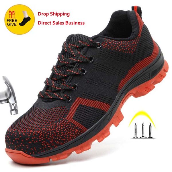 boots men's and women breathable steel toe cap safety shoes men outdoor anti-slip puncture proof construction work, Black
boots men's and women breathable steel toe cap safety shoes men outdoor anti-slip puncture proof construction work, Black