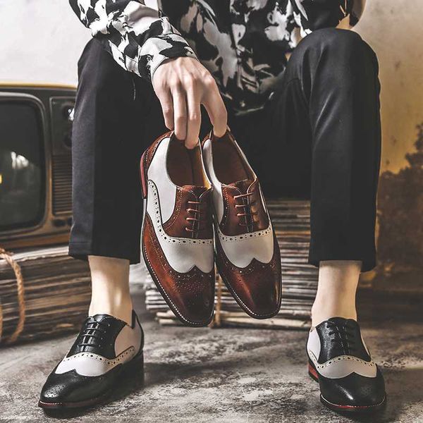 dress shoes men handmade brogue style paty leather wedding flats oxfords formal, Black
dress shoes men handmade brogue style paty leather wedding flats oxfords formal, Black