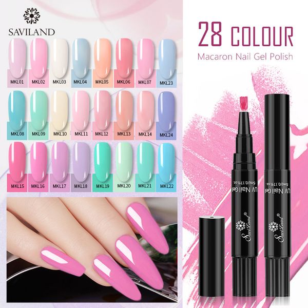 saviland gel nail polish pen glitter macaron 28 colors hybrid soak off nail varnish primer coat uv art tools, Red;pink
saviland gel nail polish pen glitter macaron 28 colors hybrid soak off nail varnish primer coat uv art tools, Red;pink