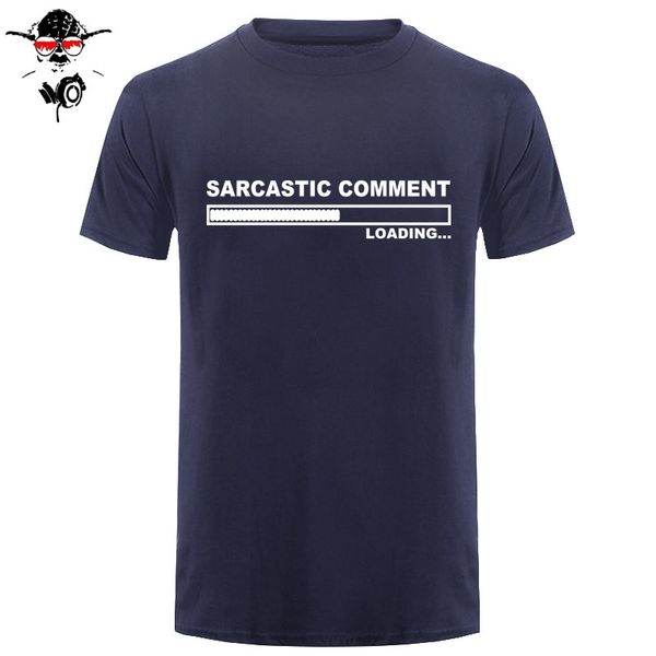 sarcastic comment loading t shirt men summer style cotton short sleeve t-shirt funny tee camisetas hombre