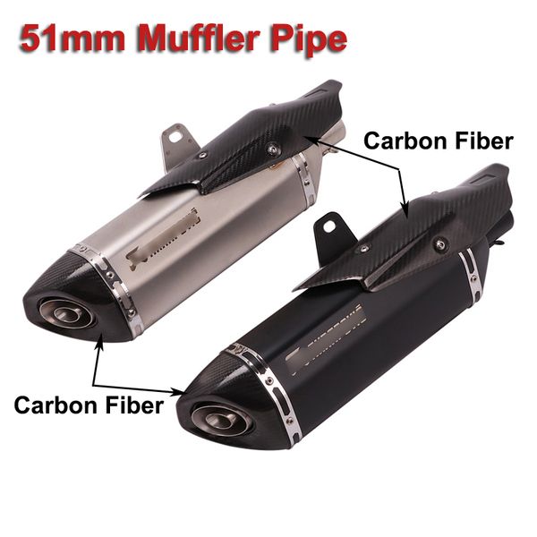 51мм мотоцикл выхлопные совет глушитель выхлопная труба с db киллер heat cover shield carbon fiber 470мм
51мм мотоцикл выхлопные совет глушитель выхлопная труба с db киллер heat cover shield carbon fiber 470мм