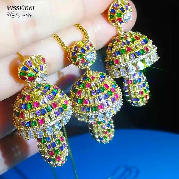 missvikki 2pcs new luxury tassel retro classic bells pendant earrings necklace jewelry set bridal wedding super cz new design, Silver
missvikki 2pcs new luxury tassel retro classic bells pendant earrings necklace jewelry set bridal wedding super cz new design, Silver