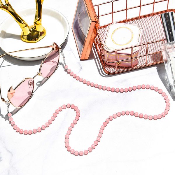 glasses chain female vintage candy color beads anti-slip sunglasses lanyard fashion sunglasses decoration accessary, Silver
glasses chain female vintage candy color beads anti-slip sunglasses lanyard fashion sunglasses decoration accessary, Silver