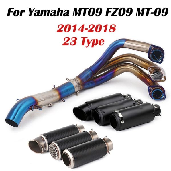 для mt09 mt09 tracer 900 мотоциклов всей системы глушителем tail tube front link магистральной трубы из нержавеющей стали
для mt09 mt09 tracer 900 мотоциклов всей системы глушителем tail tube front link магистральной трубы из нержавеющей стали