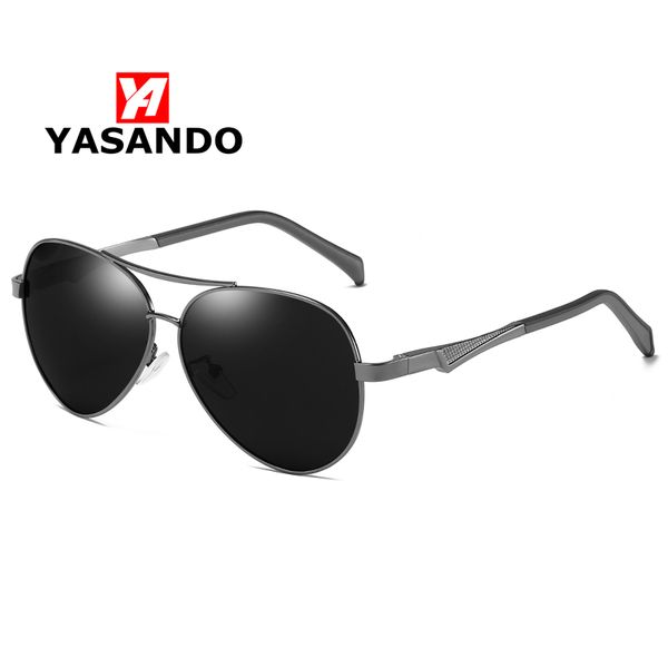 yasando classic sunglasses for men driving fisherman blue black lens alloy frame male sun glasses fashion eyewear uv400 gs6085, White;black 
yasando classic sunglasses for men driving fisherman blue black lens alloy frame male sun glasses fashion eyewear uv400 gs6085, White;black
