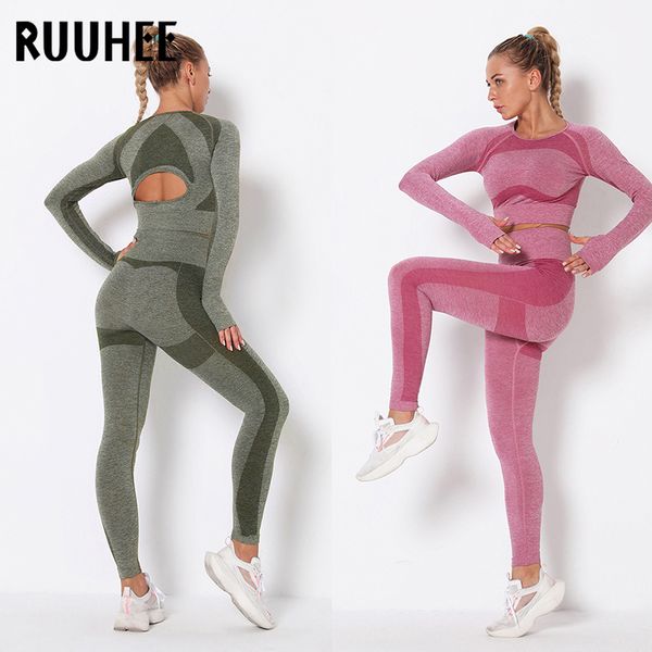 yoga outfits ruuhee set long sleeve high waist leggings and bra seamless fitness gym clothing women sportswear workout pants, White;red
yoga outfits ruuhee set long sleeve high waist leggings and bra seamless fitness gym clothing women sportswear workout pants, White;red