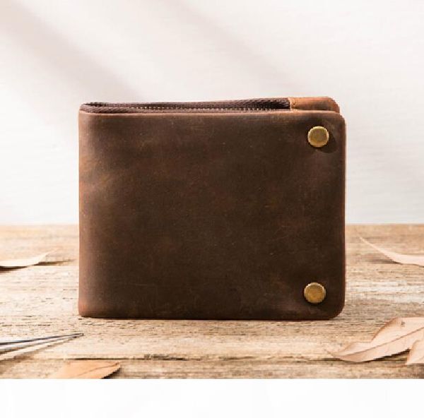 hand custom crazy horse leather horizontal type restoring ancient ways zipper man purse cowhide ms contracted do old leather wallet, Brown;gray
hand custom crazy horse leather horizontal type restoring ancient ways zipper man purse cowhide ms contracted do old leather wallet, Brown;gray