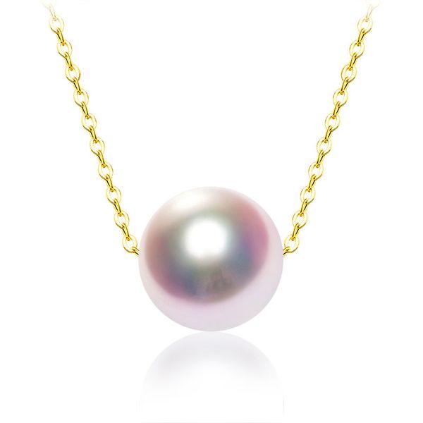 zhixi natural akoya seawater pearl pendant necklace 18k pure yellow gold chain 6.5-7mm white round pearl for women fine jewelry, Silver
zhixi natural akoya seawater pearl pendant necklace 18k pure yellow gold chain 6.5-7mm white round pearl for women fine jewelry, Silver