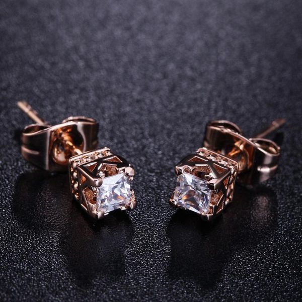 classic 4 stud earring for women crown crystal rose gold color cubic zircon party daily fashion jewelry e448, Golden;silver
classic 4 stud earring for women crown crystal rose gold color cubic zircon party daily fashion jewelry e448, Golden;silver