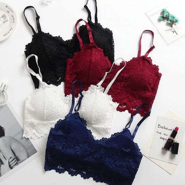 фитнес женщины sexy yoga бесшовная спортзала спорта бюстгальтер push-up wireless lace полная чаша tops проложенный белье bralette белье lady, White;black 
фитнес женщины sexy yoga бесшовная спортзала спорта бюстгальтер push-up wireless lace полная чаша tops проложенный белье bralette белье lady, White;black