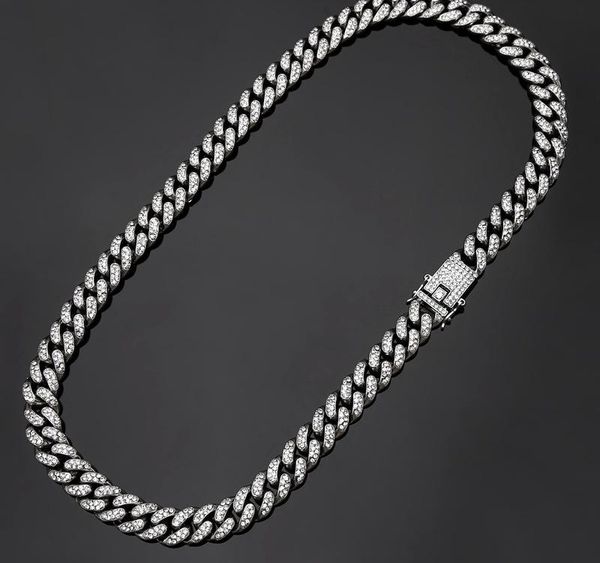 2019 bling diamond iced out chains necklace mens cuban link chain necklaces hip hop personalized jewelry for women men005, Silver
2019 bling diamond iced out chains necklace mens cuban link chain necklaces hip hop personalized jewelry for women men005, Silver