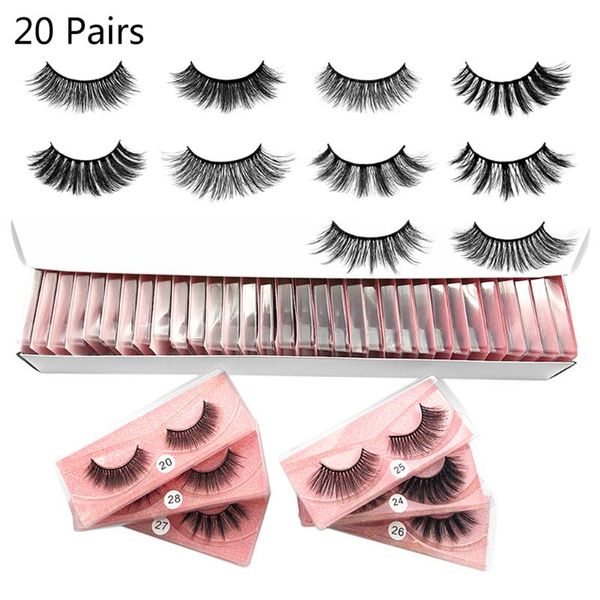 10/20/30/40/50 pairs beauty natural mink eye lashes long thick soft fake false eyelashes makeup tool
10/20/30/40/50 pairs beauty natural mink eye lashes long thick soft fake false eyelashes makeup tool