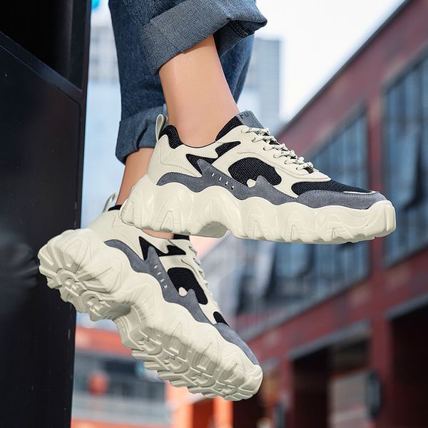 men's casual shoes breathable mesh couple sports shoes lace-up rubber sole sports casual tenis masculino zapatillas hombre, Black
men's casual shoes breathable mesh couple sports shoes lace-up rubber sole sports casual tenis masculino zapatillas hombre, Black