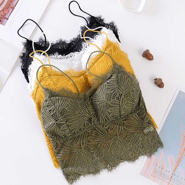 camisoles & tanks female fashion wireless bra padded bralette deep v lace bras summer crop embroidery floral tank, Black;white
camisoles & tanks female fashion wireless bra padded bralette deep v lace bras summer crop embroidery floral tank, Black;white