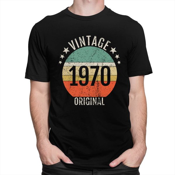 vintage 1970 t shirt short sleeves cotton 50th birthday gift t-shirt leisure tee 70s original born in 1970 tshirt
vintage 1970 t shirt short sleeves cotton 50th birthday gift t-shirt leisure tee 70s original born in 1970 tshirt