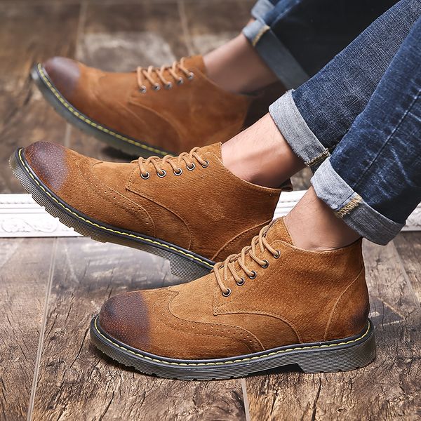 winter genuine leather men snow boots men plush soft bottom wool casual snow boots leather shoes hombre warm ankle cotton, Black
winter genuine leather men snow boots men plush soft bottom wool casual snow boots leather shoes hombre warm ankle cotton, Black