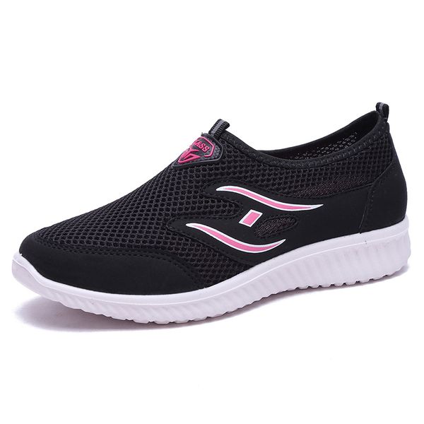 summer women's net shoes soft bottom breathable mesh face lady casual shoes middle-aged people's big people code single, Black
summer women's net shoes soft bottom breathable mesh face lady casual shoes middle-aged people's big people code single, Black