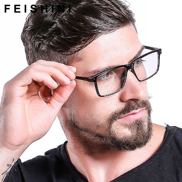 feishini anti blue light glasses blocking filter reduces eyewear strain clear gaming square computer glasses men improve comfort, White;black
feishini anti blue light glasses blocking filter reduces eyewear strain clear gaming square computer glasses men improve comfort, White;black