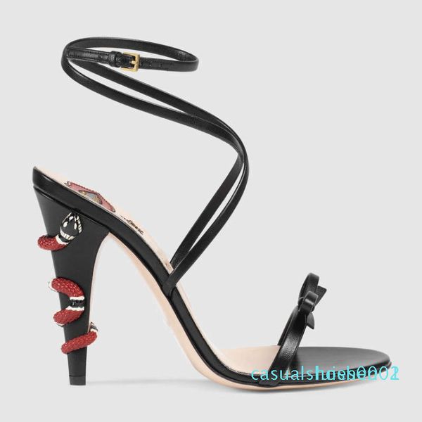 2019 new fashion brand designer women sandals lace snake stiletto heels gold black green large size wedding shoes c01
2019 new fashion brand designer women sandals lace snake stiletto heels gold black green large size wedding shoes c01