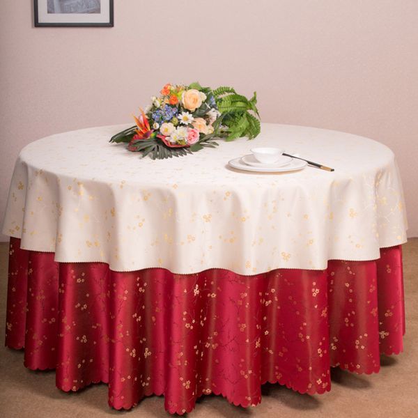 table cloth 10pcs damask polyester dobby floral plum blossom round tablecloth for el banquet party
table cloth 10pcs damask polyester dobby floral plum blossom round tablecloth for el banquet party