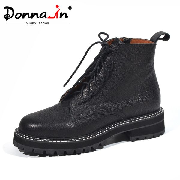donna-in autumn woman boots with thick bottom black lace up ankle boots women genuine leather stylish zip platform shoes female
donna-in autumn woman boots with thick bottom black lace up ankle boots women genuine leather stylish zip platform shoes female
