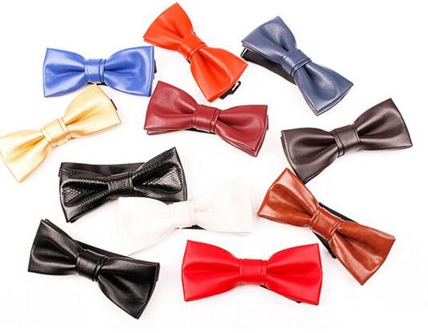 leather bow tie men's pu solid color dinner wedding groom bow tie dress suit fashion, Blue;purple
leather bow tie men's pu solid color dinner wedding groom bow tie dress suit fashion, Blue;purple
