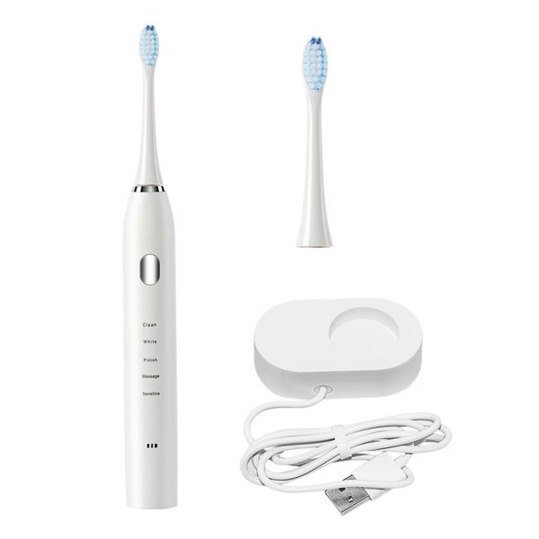 electric toothbrush powerful cleaning rechargeable toothbrush ipx7 waterproof included 
electric toothbrush powerful cleaning rechargeable toothbrush ipx7 waterproof included