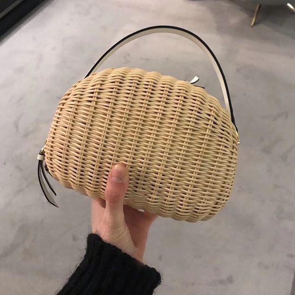 high-end straw handbag women's leather handbag designer rattan original luxury fashion brand woven women's straw
high-end straw handbag women's leather handbag designer rattan original luxury fashion brand woven women's straw