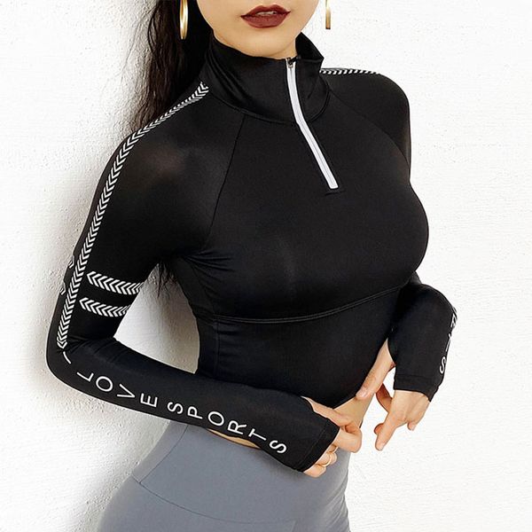 salspor центр crop tops женщины половина zipper велоспорт бег с длинным рукавом спортивные свитера фитнес йога tops спортивная, White;red
salspor центр crop tops женщины половина zipper велоспорт бег с длинным рукавом спортивные свитера фитнес йога tops спортивная, White;red