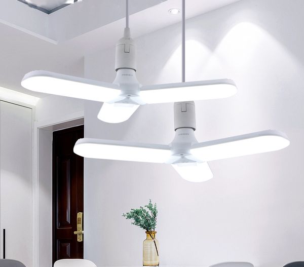 e27 led folding leaf lamp bright deformable garage lights parking light ac 85-260v fan blade light bulb 30w/ 45w/ 60w
e27 led folding leaf lamp bright deformable garage lights parking light ac 85-260v fan blade light bulb 30w/ 45w/ 60w