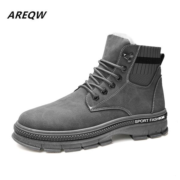 boots 2021 autumn and winter flat comfortable warm plus men's harajuku style velvet, Black
boots 2021 autumn and winter flat comfortable warm plus men's harajuku style velvet, Black