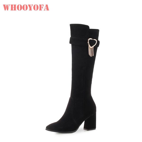 boots brand winter fashion yellow women knee high black elegant heels lady casual shoes w190 plus big size 10 32 43 47
boots brand winter fashion yellow women knee high black elegant heels lady casual shoes w190 plus big size 10 32 43 47