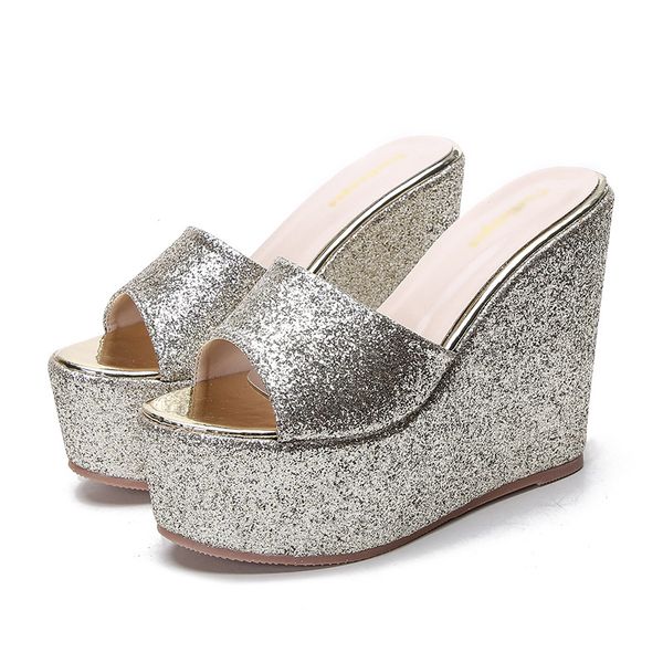 platform slippers fashion casual hollow shoes ladies wedge beach sandals women slippers summer women high heels, Black
platform slippers fashion casual hollow shoes ladies wedge beach sandals women slippers summer women high heels, Black
