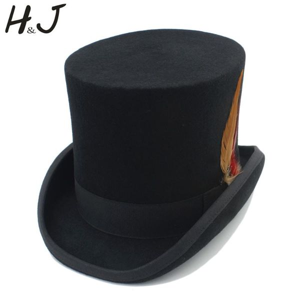 2020 hat 15cm(5.89inch) 100% wool women men fedora steampunk hat with feather mad hatter magic caps 4size 55 57 59 61, Blue;gray
2020 hat 15cm(5.89inch) 100% wool women men fedora steampunk hat with feather mad hatter magic caps 4size 55 57 59 61, Blue;gray