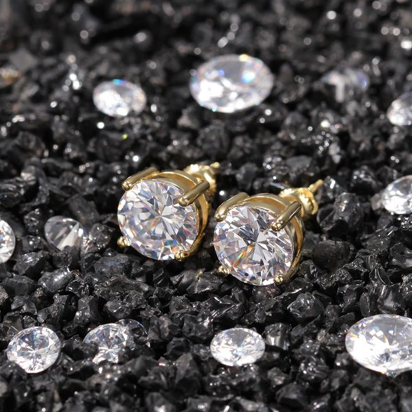 2020 mens stud earrings jewelry fashion round gold silver simulated diamond earrings for11, Golden;silver
2020 mens stud earrings jewelry fashion round gold silver simulated diamond earrings for11, Golden;silver