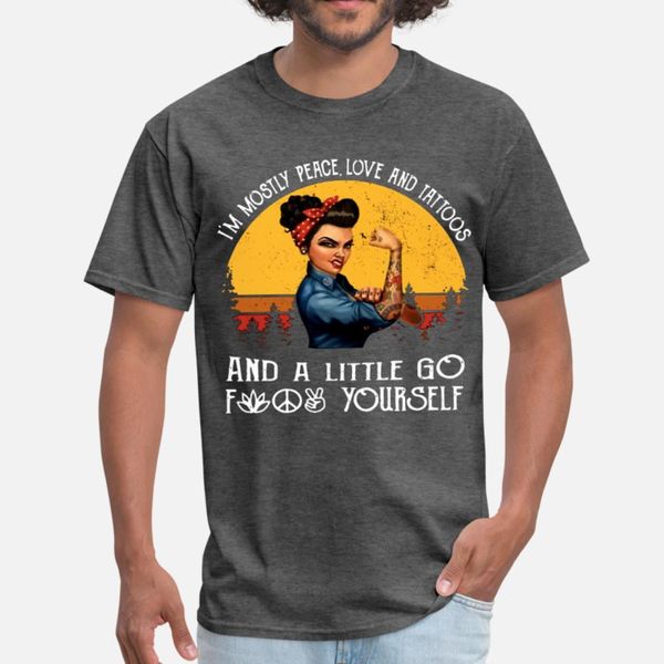 i am mosily peace love and tattoos and a little go t shirt men designing tee shirt round collar clothes fit funny summer style kawaii shirt
i am mosily peace love and tattoos and a little go t shirt men designing tee shirt round collar clothes fit funny summer style kawaii shirt