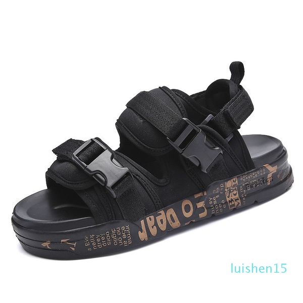 men sandals summer men shoes sandals slippers men's breathable outdoor slip on beach sandals casual sandale erkek sandalet l14, Black
men sandals summer men shoes sandals slippers men's breathable outdoor slip on beach sandals casual sandale erkek sandalet l14, Black