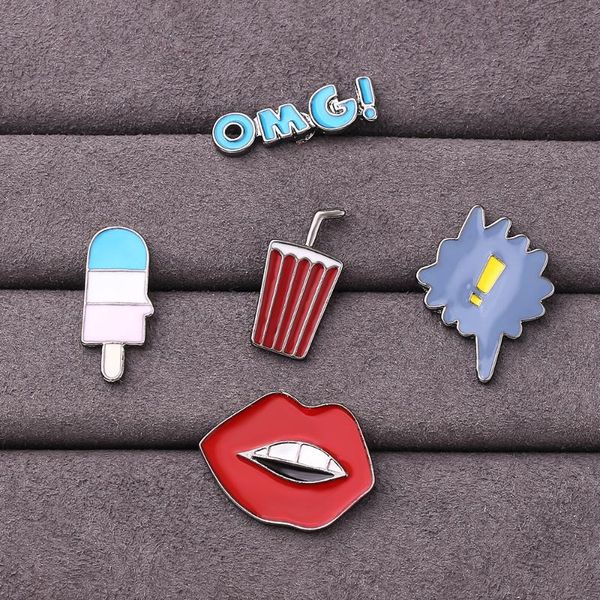 симпатичный мультфильм броши red lip cola напиток omg металла брошь эмаль pins джинсы сумка одежда charm аксессуары подарочные для женщин ма, Gray
симпатичный мультфильм броши red lip cola напиток omg металла брошь эмаль pins джинсы сумка одежда charm аксессуары подарочные для женщин ма, Gray