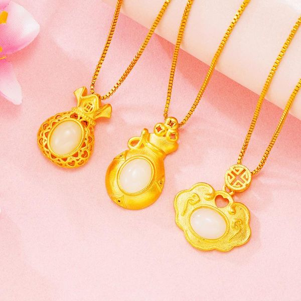 luxury 24k gold chain chinese longevity lock pendant necklaces for women choker necklace child jewelry accessories wholesale, Silver
luxury 24k gold chain chinese longevity lock pendant necklaces for women choker necklace child jewelry accessories wholesale, Silver