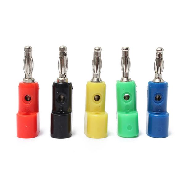 5pcs 5 colors 4mm banana plug socket for binding post test probes terminal connector
5pcs 5 colors 4mm banana plug socket for binding post test probes terminal connector