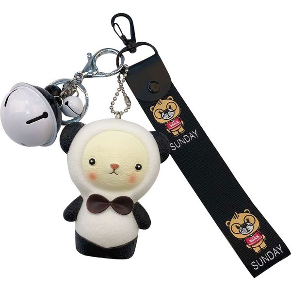 instagram super cute creative four small items keychain men and women's car knitting key chain bag pendant, Black
instagram super cute creative four small items keychain men and women's car knitting key chain bag pendant, Black