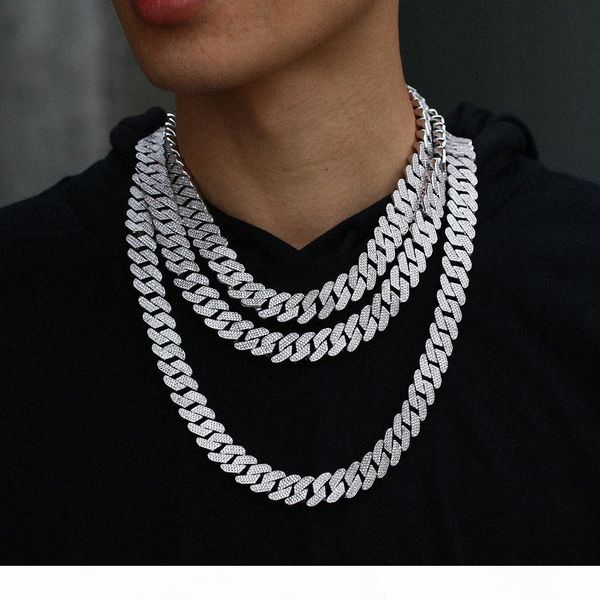 14mm 18 20inch gold silver hip hop bling iced out full cz miami chain necklace jewelry for men
14mm 18 20inch gold silver hip hop bling iced out full cz miami chain necklace jewelry for men