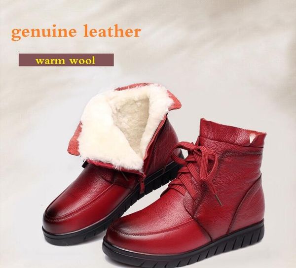 2020 женщины snow boots vintage из натуральной кожи натуральной шерсти меха зимы теплые ботильоны для женщин плоский мать обувь, Black
2020 женщины snow boots vintage из натуральной кожи натуральной шерсти меха зимы теплые ботильоны для женщин плоский мать обувь, Black