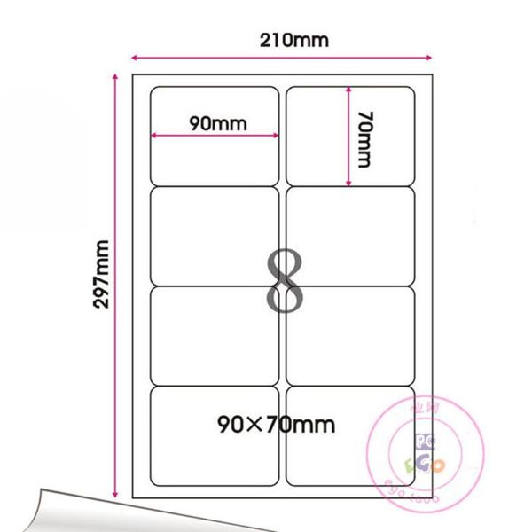 greeting cards 240pcs/lot 9*7cm round corner square self-adhesive sticker label printing a4 kraft paper suit laser printers and inkjet
greeting cards 240pcs/lot 9*7cm round corner square self-adhesive sticker label printing a4 kraft paper suit laser printers and inkjet