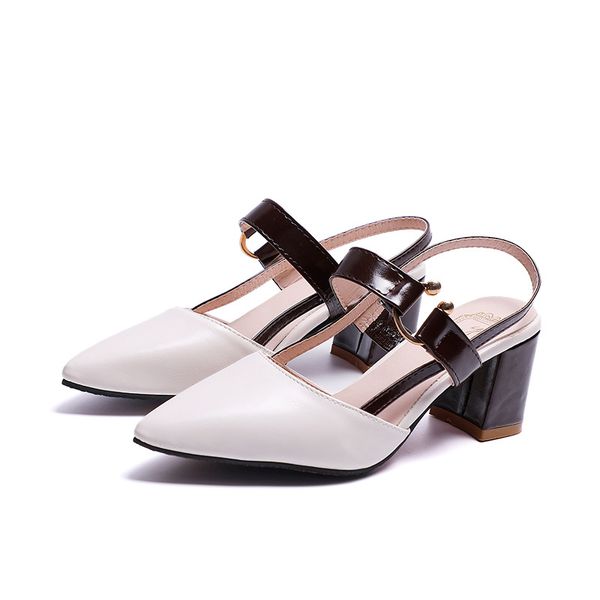 dress shoes 2021 spring hollow coarse sandals high-heeled shallow mouth pointed pumps women female high heels large size mujer, Black
dress shoes 2021 spring hollow coarse sandals high-heeled shallow mouth pointed pumps women female high heels large size mujer, Black