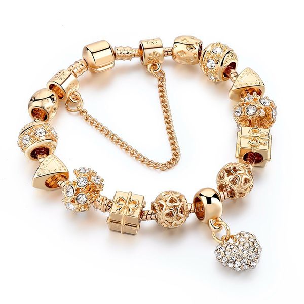 new bracelet classic style diy lady full of love protected color delicate quick lying simple and elegant wrist strap fashion, Golden;silver
new bracelet classic style diy lady full of love protected color delicate quick lying simple and elegant wrist strap fashion, Golden;silver